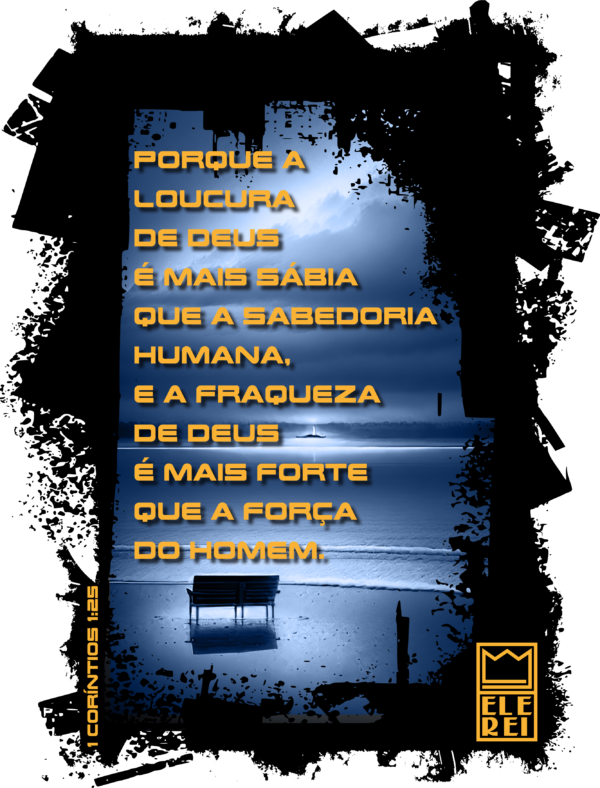 Caneca Mágica de Porcelana Ele Rei – 1ª Corintíos 1:25 - Imagem 5