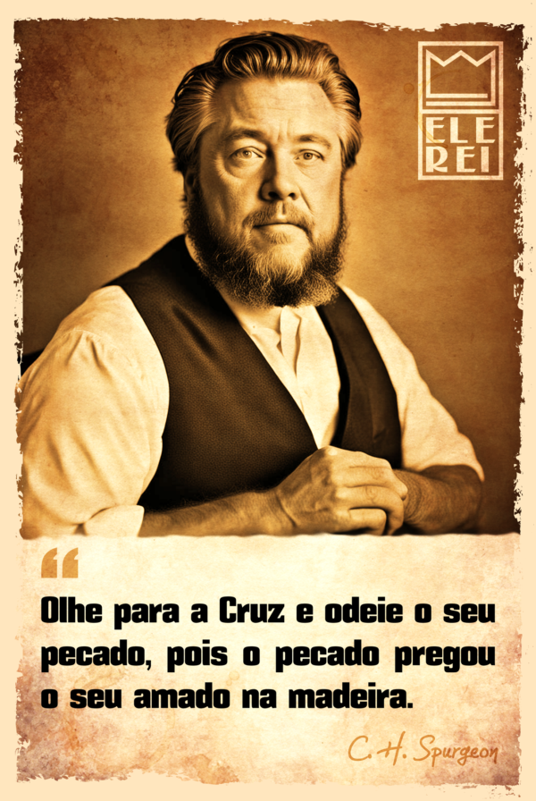 Camiseta Infantil Ele Rei – Spurgeon – Olhe para Cruz - Imagem 6
