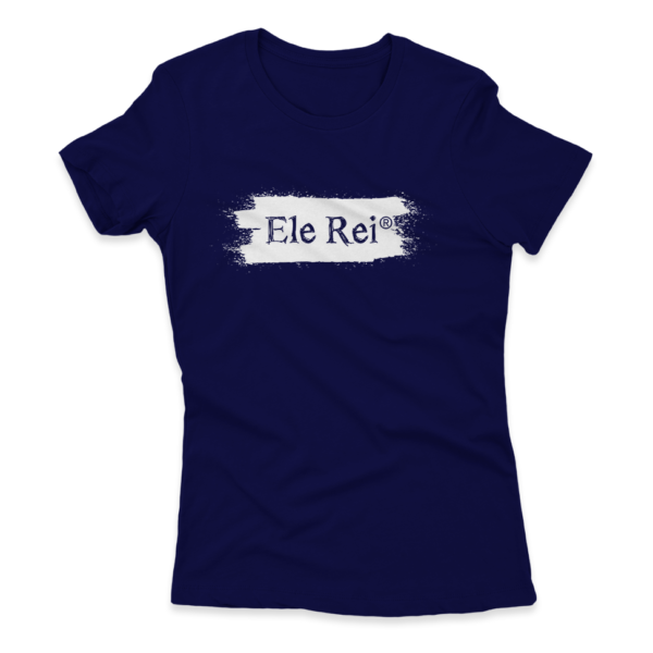 Camiseta Feminina Ele Rei - Escrita - Mancha - Imagem 3