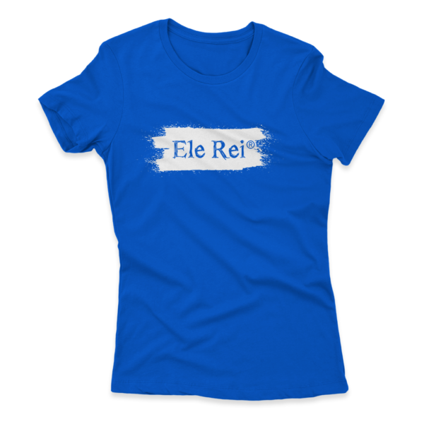 Camiseta Feminina Ele Rei - Escrita - Mancha - Imagem 4