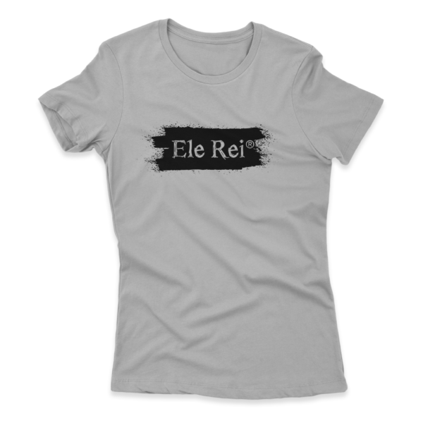Camiseta Feminina Ele Rei - Escrita - Mancha - Imagem 5
