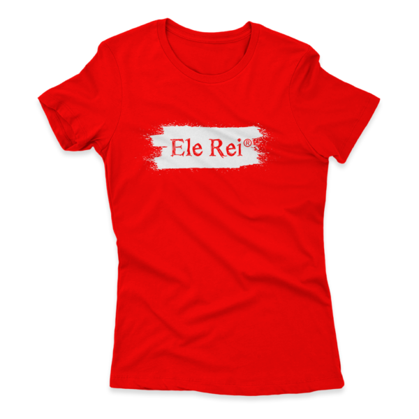 Camiseta Feminina Ele Rei - Escrita - Mancha - Imagem 9