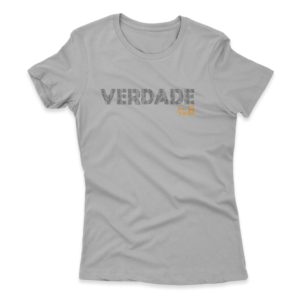 Camiseta Feminina Ele Rei - João 8:32