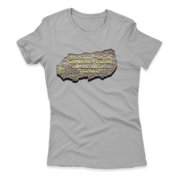 Camiseta Feminina Ele Rei - Salmos 91:2