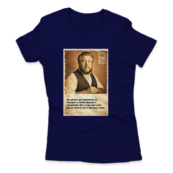 Camiseta Feminina Ele Rei - Spurgeon - Sentimento - Imagem 3
