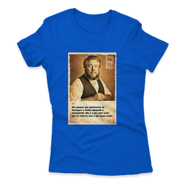 Camiseta Feminina Ele Rei - Spurgeon - Sentimento - Imagem 4