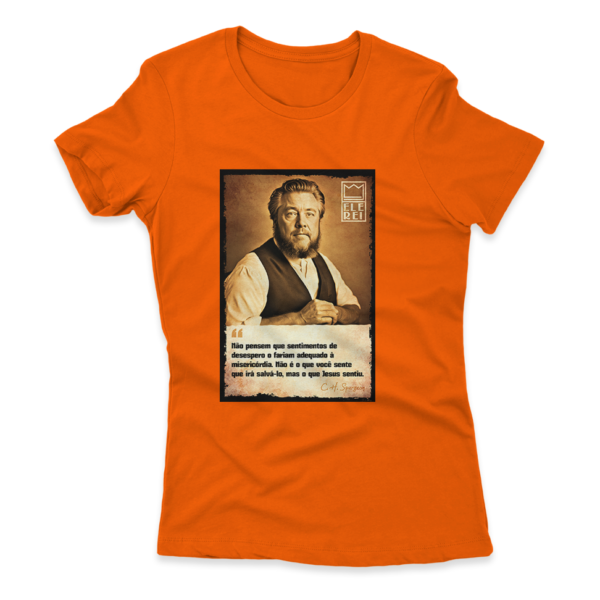 Camiseta Feminina Ele Rei - Spurgeon - Sentimento - Imagem 7