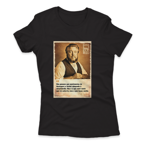 Camiseta Feminina Ele Rei - Spurgeon - Sentimento - Imagem 8