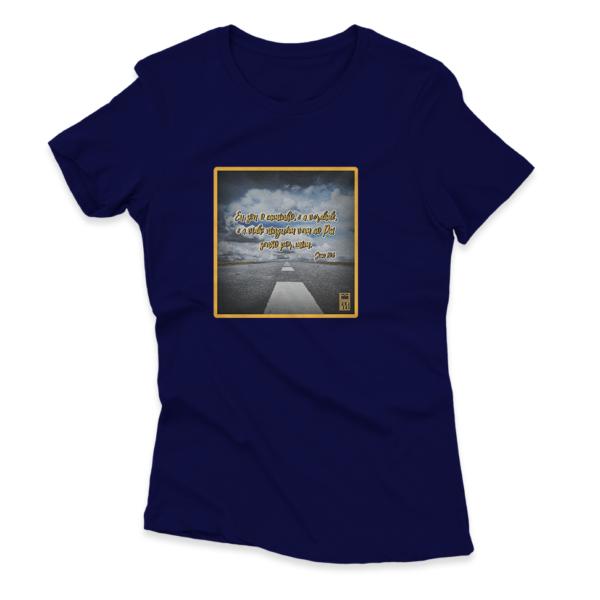 Camiseta Feminina Ele Rei – João 14:6 - Nº2 - Imagem 3