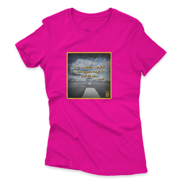 Camiseta Feminina Ele Rei – João 14:6 - Nº2 - Imagem 8