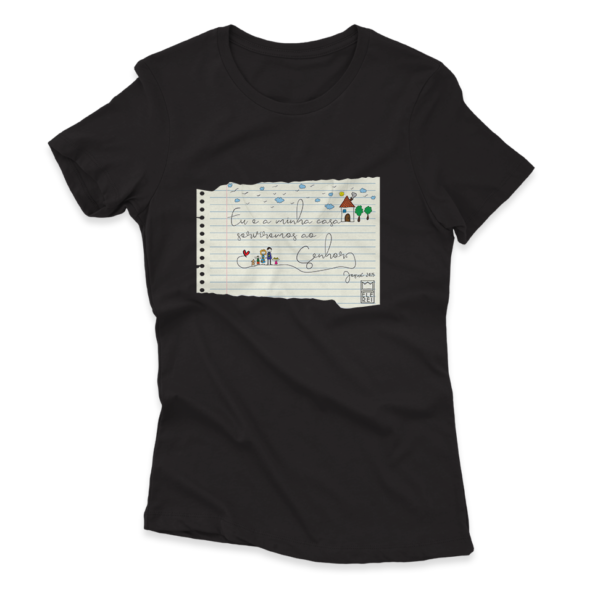 Camiseta Feminina Ele Rei – Josué 24:15 - Imagem 7