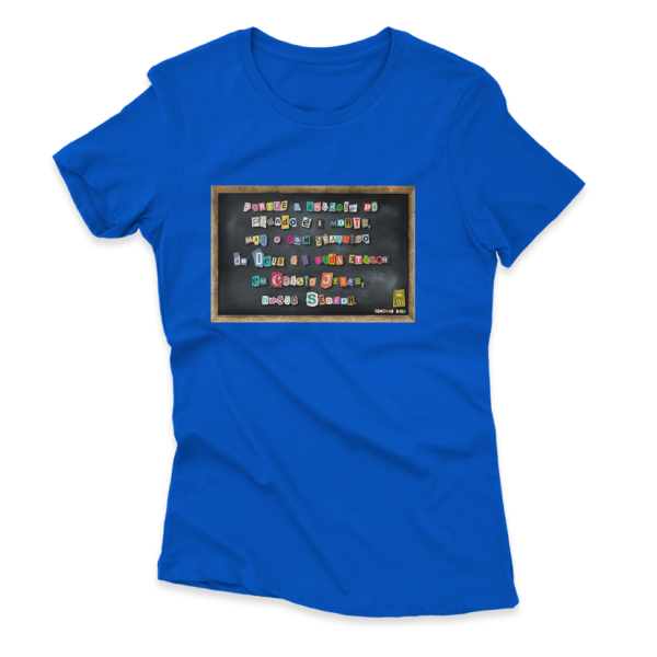 Camiseta Feminina Ele Rei – Romanos 6:23 – Nº3 - Imagem 4