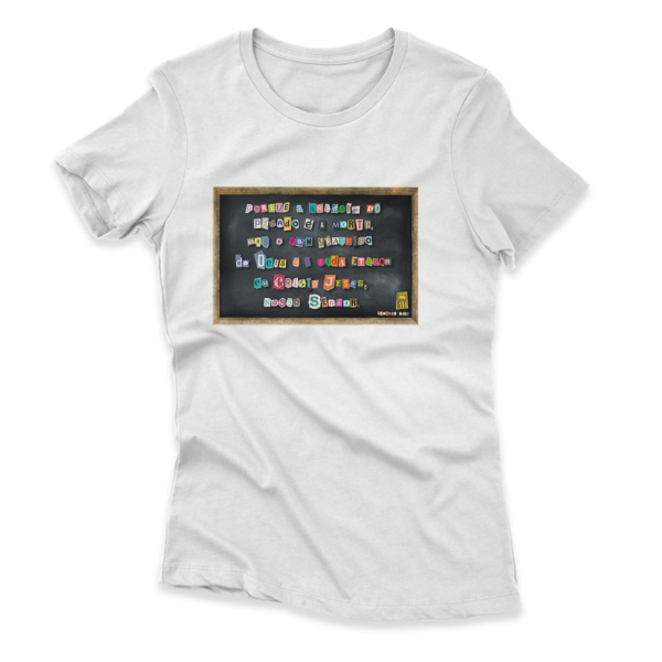 Camiseta Feminina Ele Rei – Romanos 6:23 – Nº3