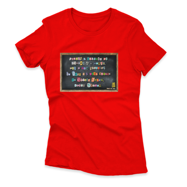Camiseta Feminina Ele Rei – Romanos 6:23 – Nº3 - Imagem 9