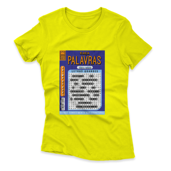 Camiseta Feminina Ele Rei – Salmos 55:22 - Imagem 2