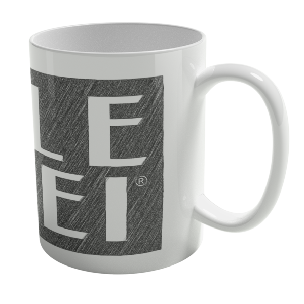 Caneca de Porcelana Ele Rei – Escrita – Quadrada