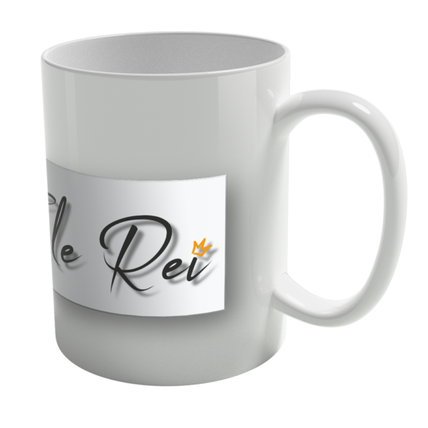 Caneca de Porcelana Ele Rei – Escrita – Etiqueta