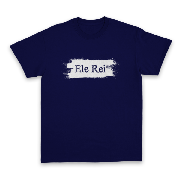 Camiseta Masculina Ele Rei - Escrita - Mancha - Imagem 4