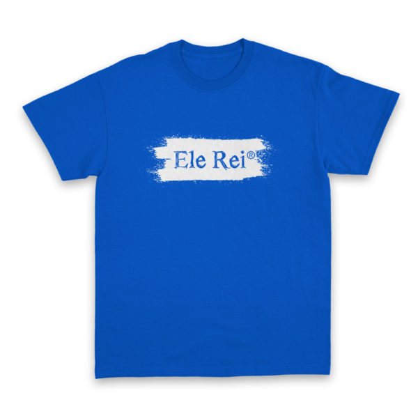 Camiseta Masculina Ele Rei - Escrita - Mancha - Imagem 5