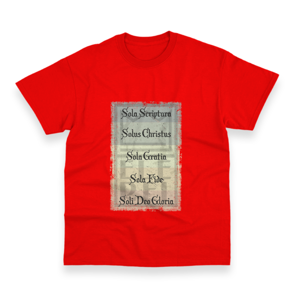Camiseta Masculina Ele Rei - 5 Solas - Cartaz - Imagem 11