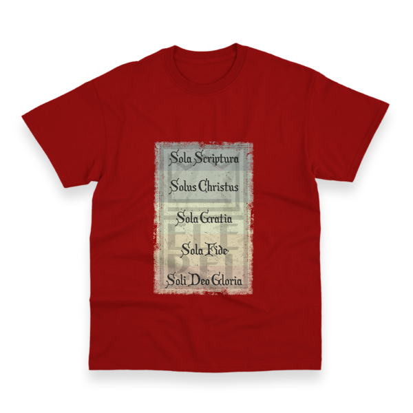 Camiseta Masculina Ele Rei - 5 Solas - Cartaz - Imagem 12