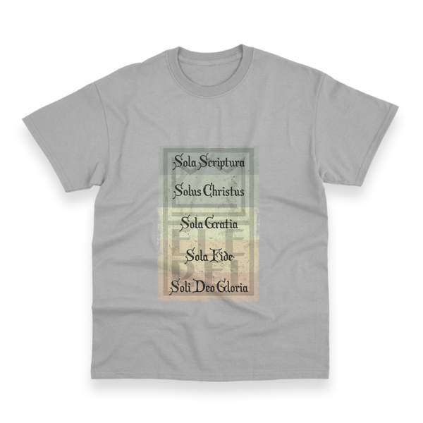 Camiseta Masculina Ele Rei - 5 Solas - Cartaz - Imagem 6