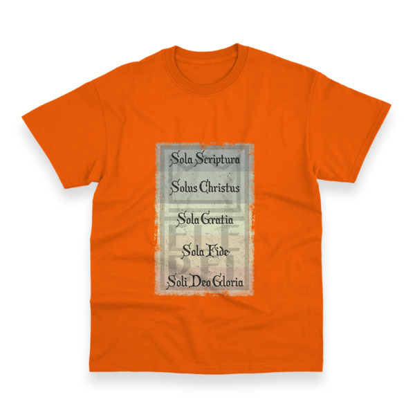 Camiseta Masculina Ele Rei - 5 Solas - Cartaz - Imagem 7