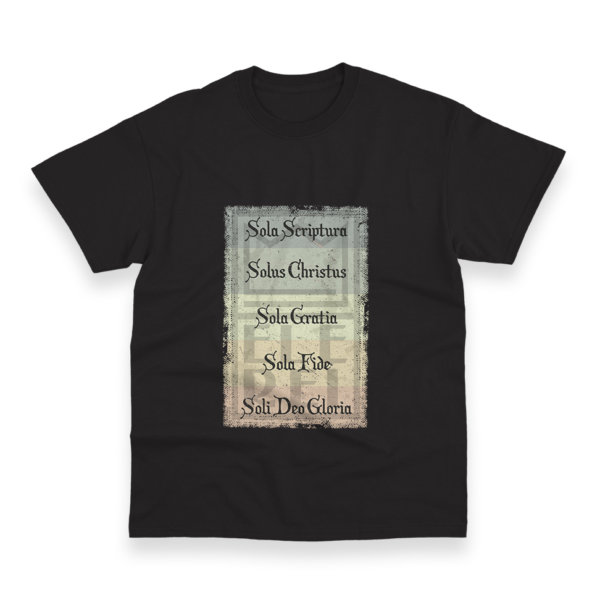 Camiseta Masculina Ele Rei - 5 Solas - Cartaz - Imagem 8