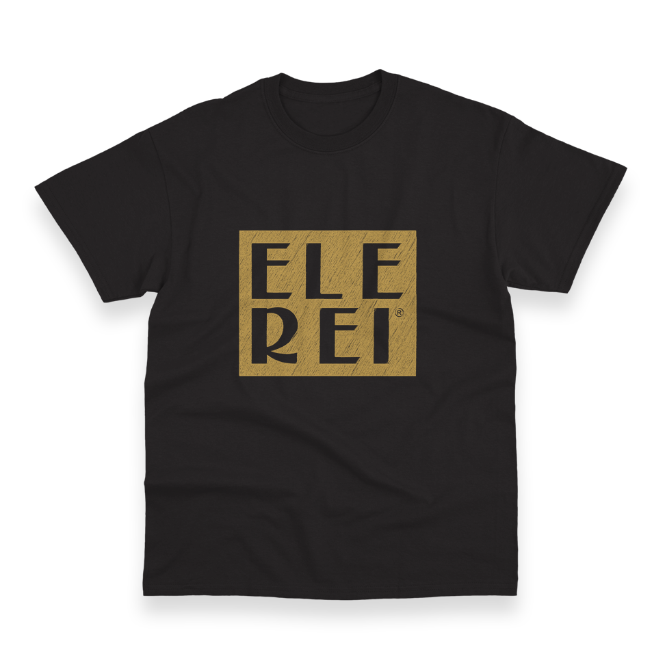 Camiseta Masculina Ele Rei - Escrita - Quadrada