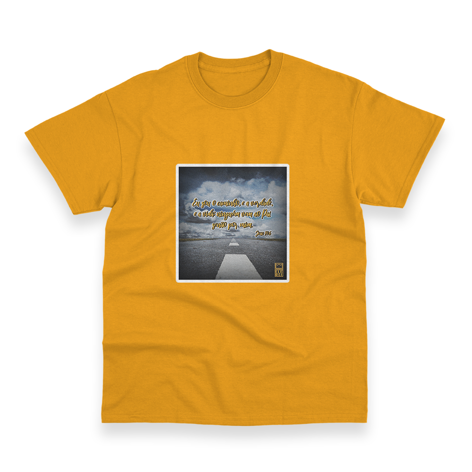 Camiseta Masculina Ele Rei – João 14:6 - Nº2 - Imagem 3