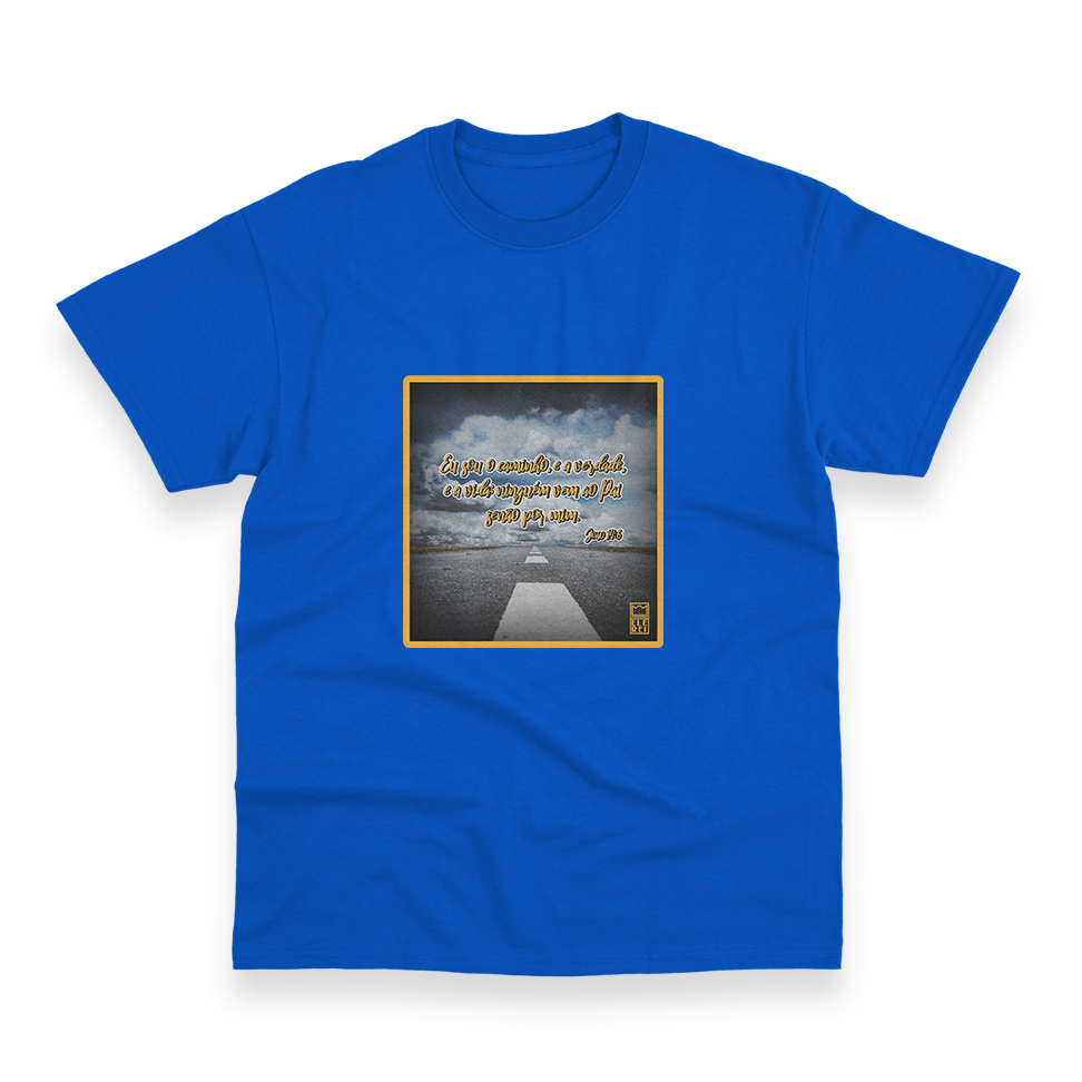 Camiseta Masculina Ele Rei – João 14:6 - Nº2 - Imagem 5