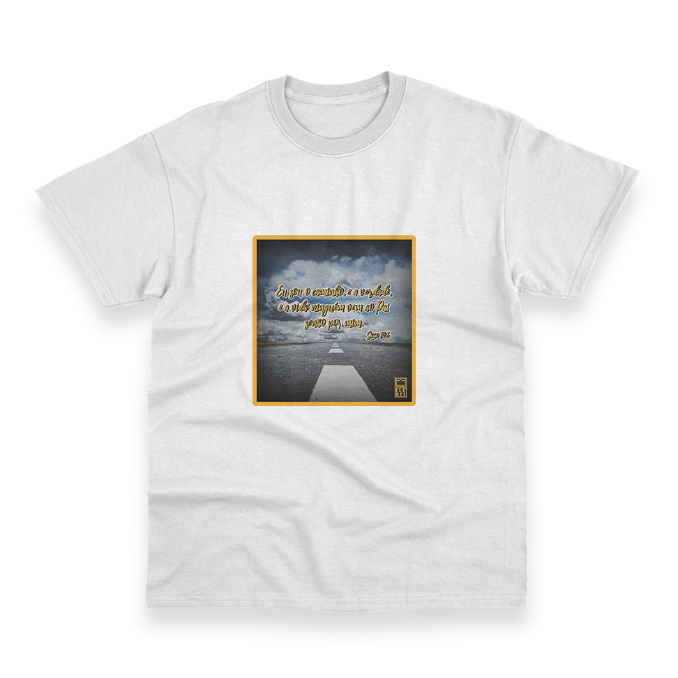 Camiseta Masculina Ele Rei – João 14:6 - Nº2 - Imagem 6
