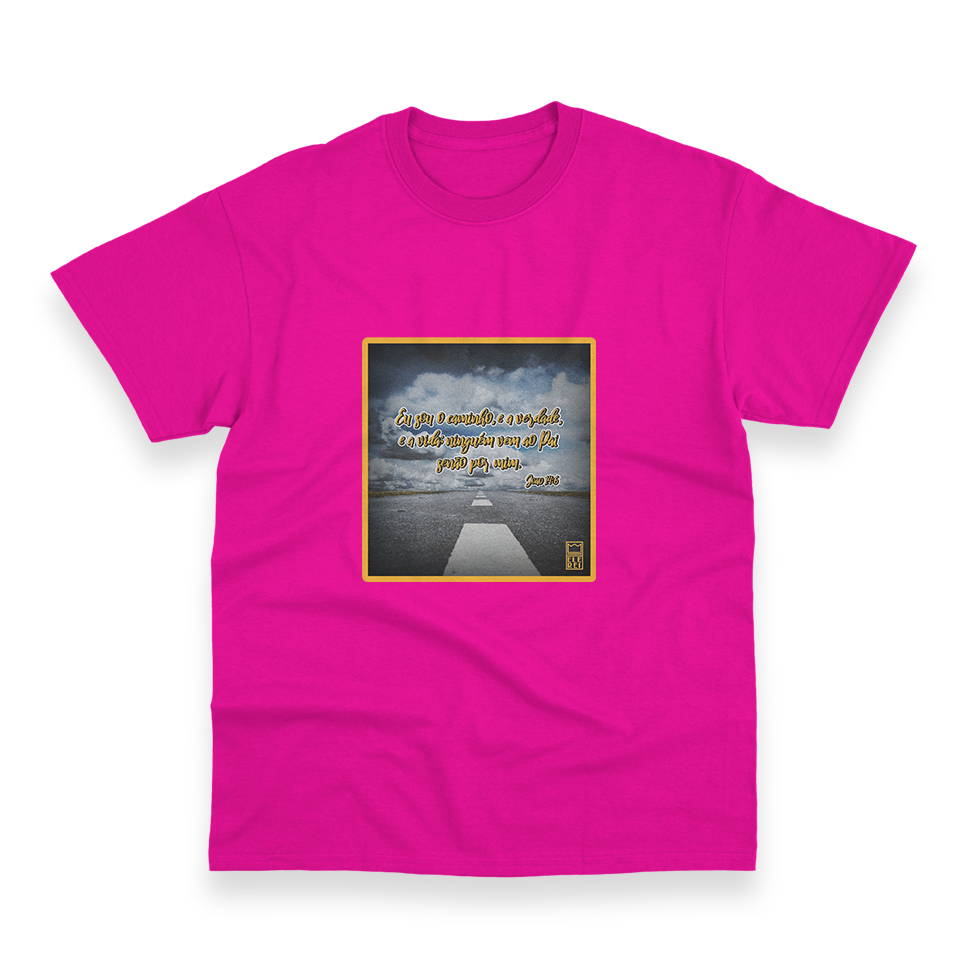 Camiseta Masculina Ele Rei – João 14:6 - Nº2 - Imagem 9