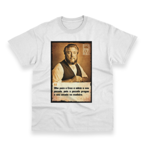 Camiseta Masculina Ele Rei – Spurgeon – Olhe para Cruz