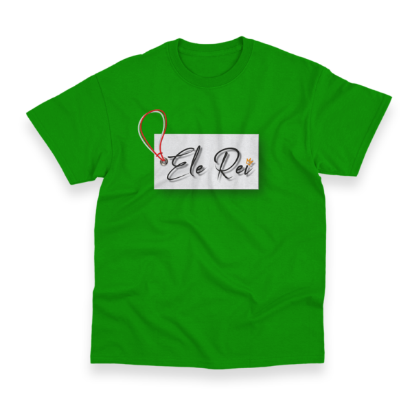 Camiseta Masculina Ele Rei - Escrita - Etiqueta - Imagem 10