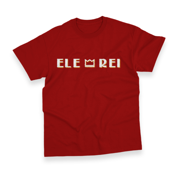 Camiseta Masculina Ele Rei - Escrita - Riscado - Imagem 12