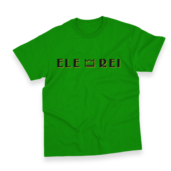 Camiseta Masculina Ele Rei - Escrita - Riscado - Imagem 10