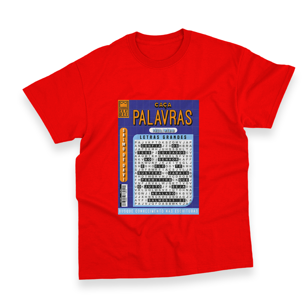 Camiseta Masculina Ele Rei - Salmos 55:22 - Imagem 11