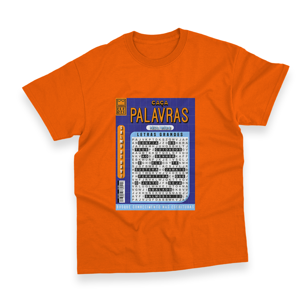 Camiseta Masculina Ele Rei - Salmos 55:22 - Imagem 7