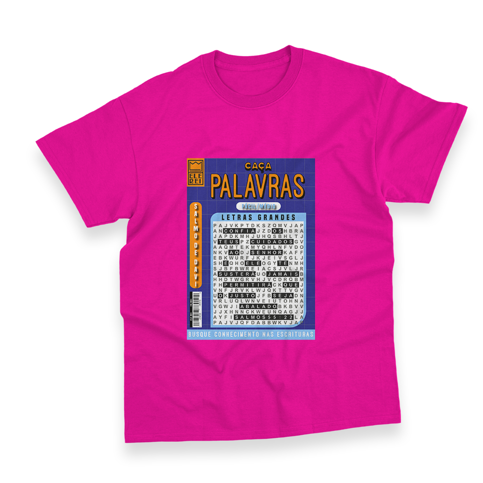 Camiseta Masculina Ele Rei - Salmos 55:22 - Imagem 9