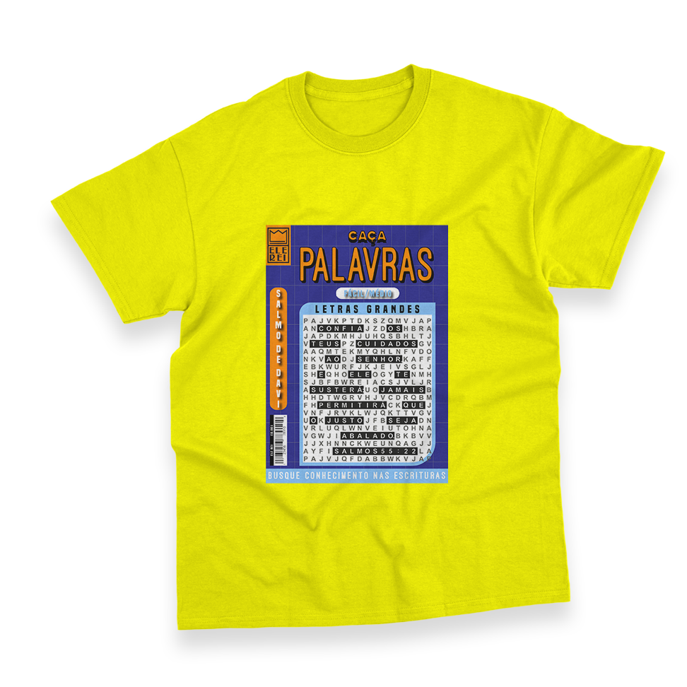 Camiseta Masculina Ele Rei - Salmos 55:22 - Imagem 2