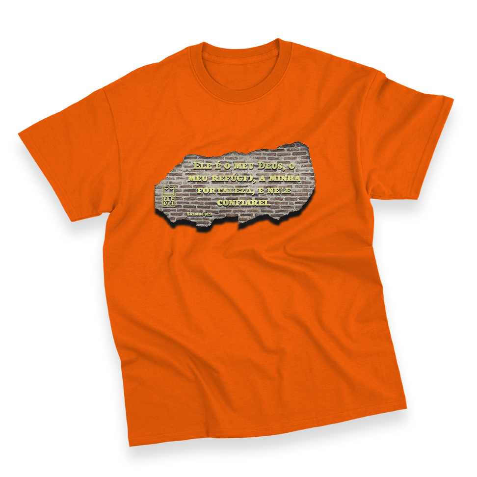 Camiseta Masculina Ele Rei - Salmos 91:2 - Imagem 7