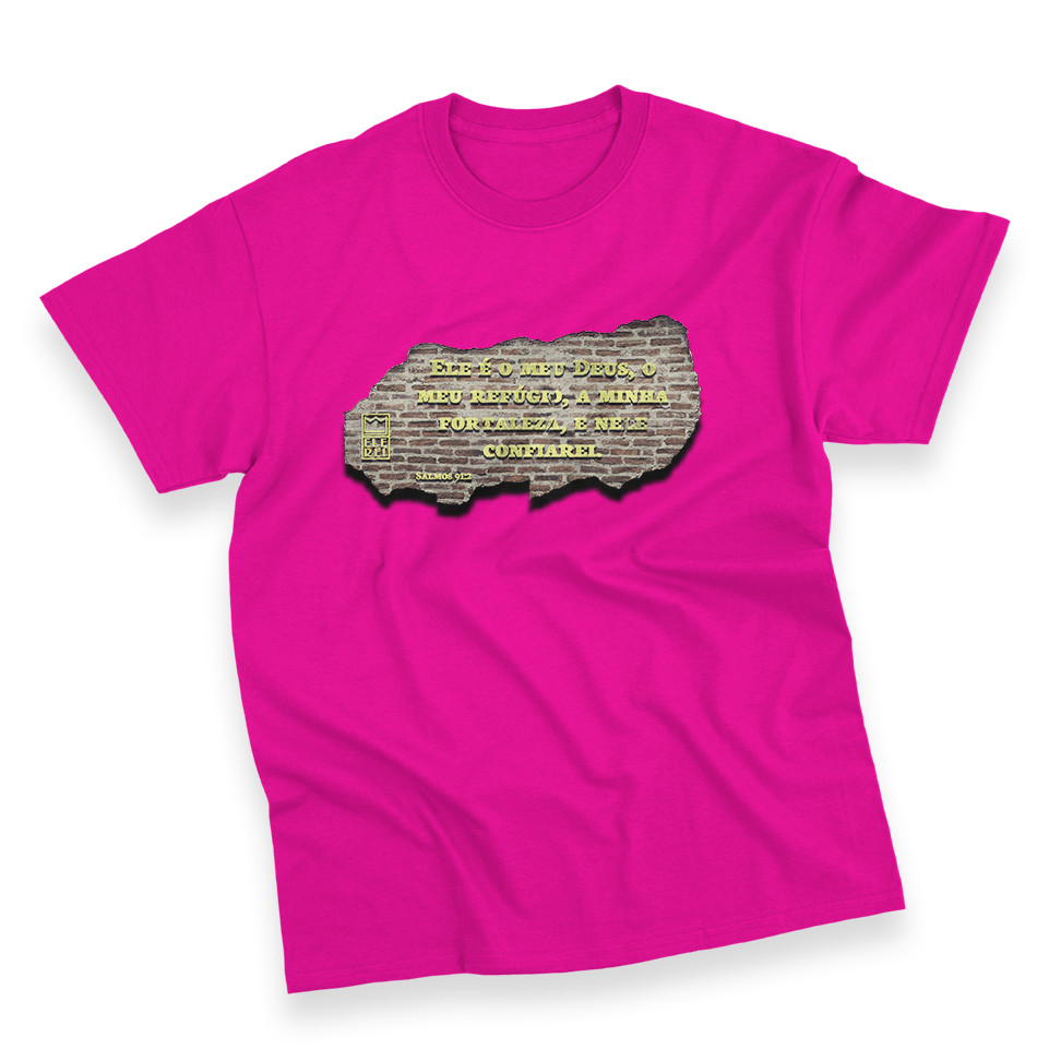 Camiseta Masculina Ele Rei - Salmos 91:2 - Imagem 9