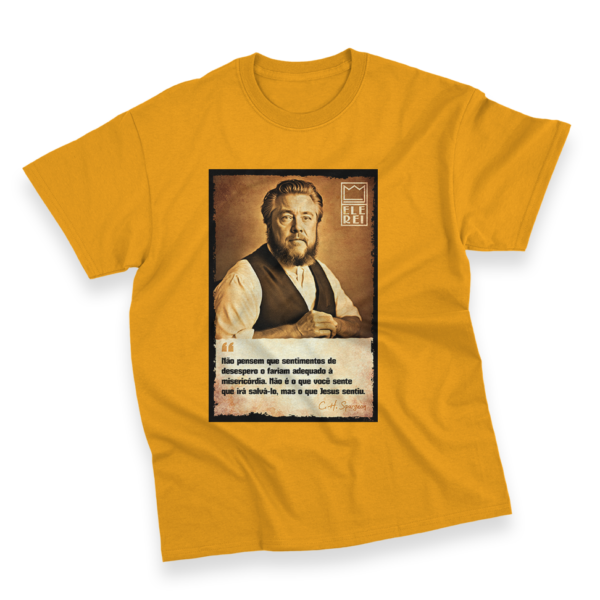 Camiseta Masculina Ele Rei - Spurgeon - Sentimento - Imagem 3