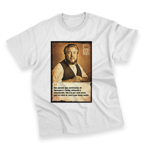 Camiseta Masculina Ele Rei - Spurgeon - Sentimento - Imagem 6