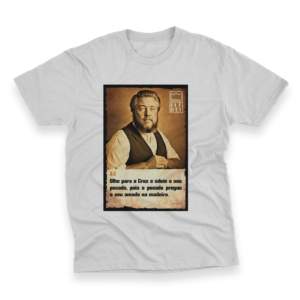 Camiseta Plus Size Ele Rei – Spurgeon – Olhe para Cruz
