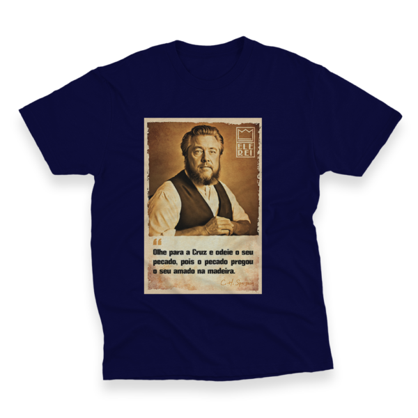 Camiseta Plus Size Ele Rei – Spurgeon – Olhe para Cruz - Imagem 2