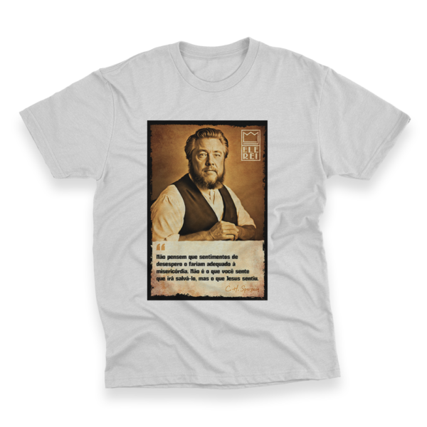 Camiseta Plus Size Ele Rei - Spurgeon - Sentimento - Imagem 3