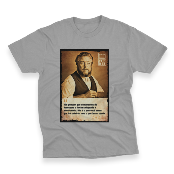 Camiseta Plus Size Ele Rei - Spurgeon - Sentimento - Imagem 4