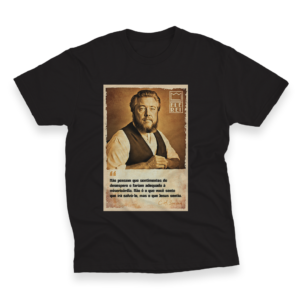 Camiseta Plus Size Ele Rei - Spurgeon - Sentimento